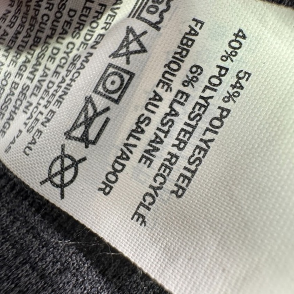 L.L.Bean Midweight Base Layer Wome L Crew Top Long Sleeve Tee Black Gym Run Hike - Picture 8 of 13